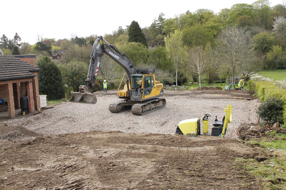 Levelling out site