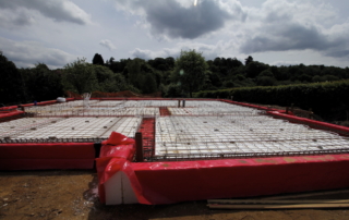 Passive raft foundation