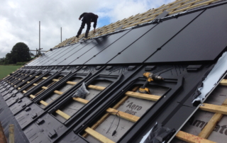 Installing solar panels