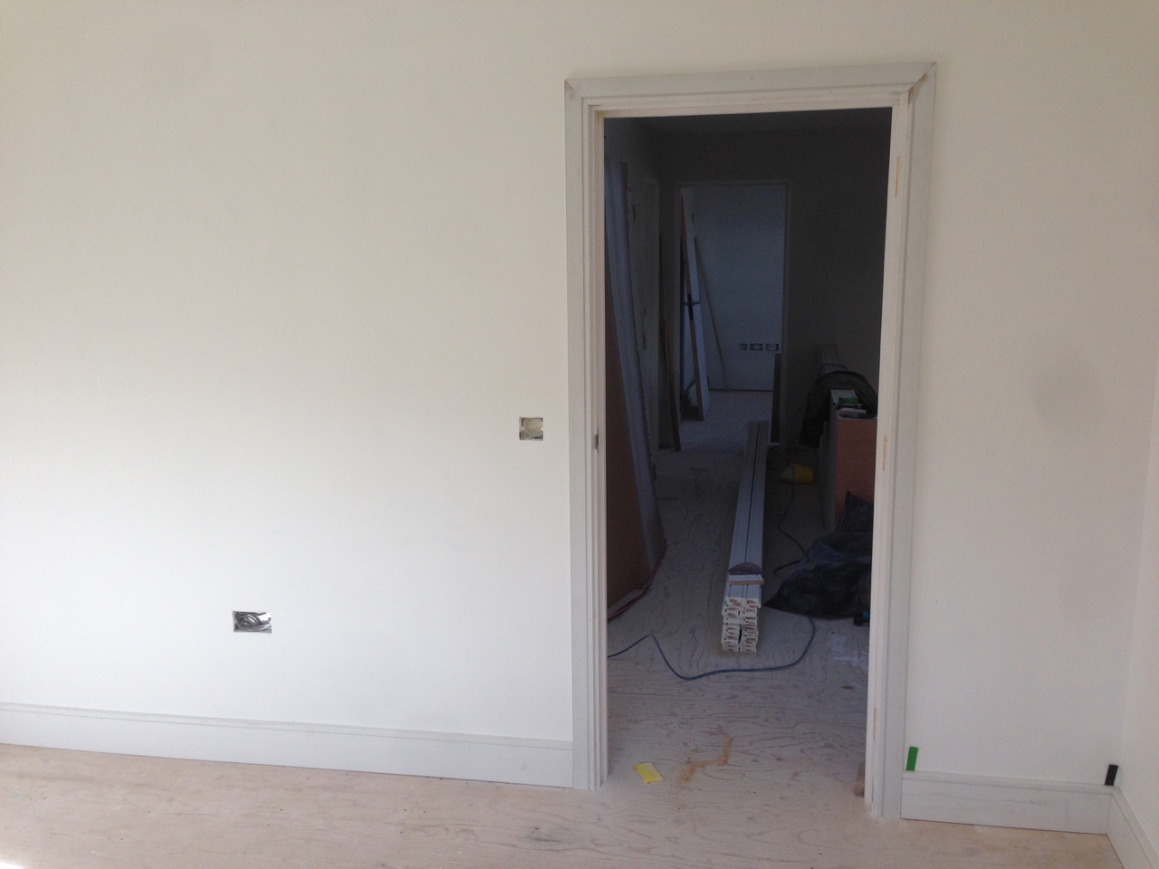 Skirting and architrave