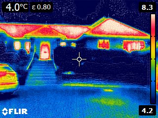 Thermal image standard house