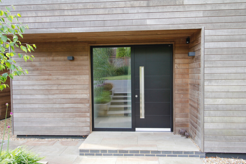 Passive house front door