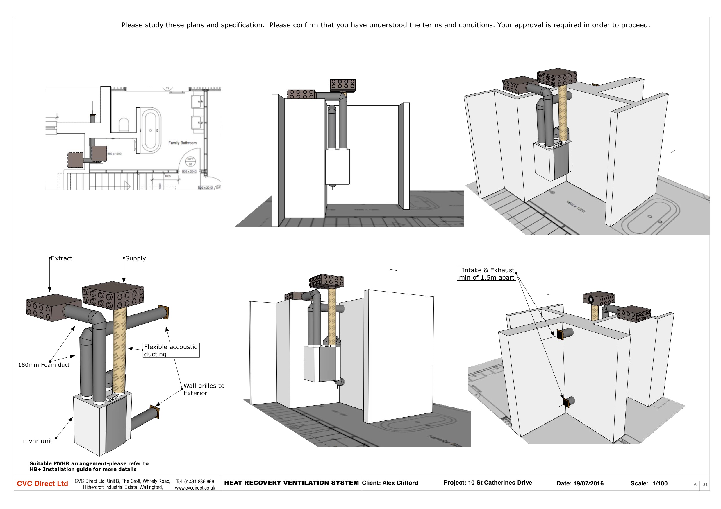 Ductwork layout